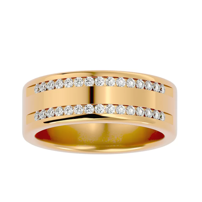 Verigheta Barbateasca Fine Modern Aur 18k Real Diamonds - Salerno