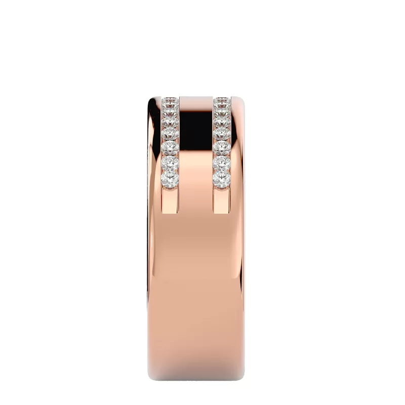 Verigheta Barbateasca Fine Modern Aur 18k Real Diamonds - Salerno