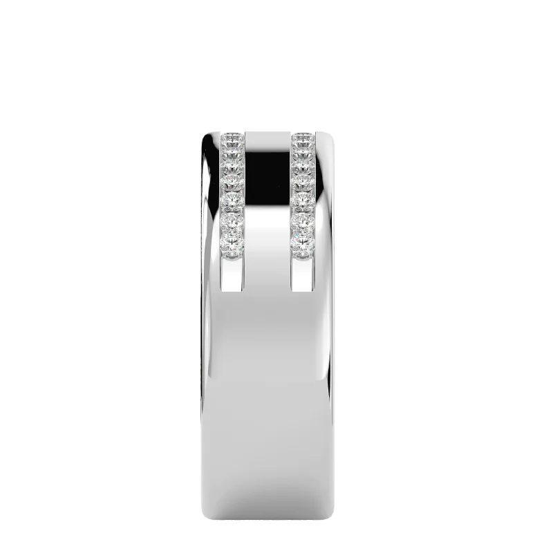 Verigheta Barbateasca Fine Modern Aur 18k Real Diamonds - Salerno