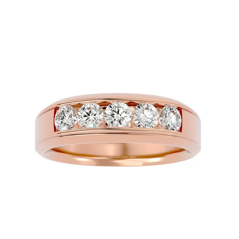 Verigheta Barbateasca Bold Classic Aur 18k Diamante Naturale - Kent