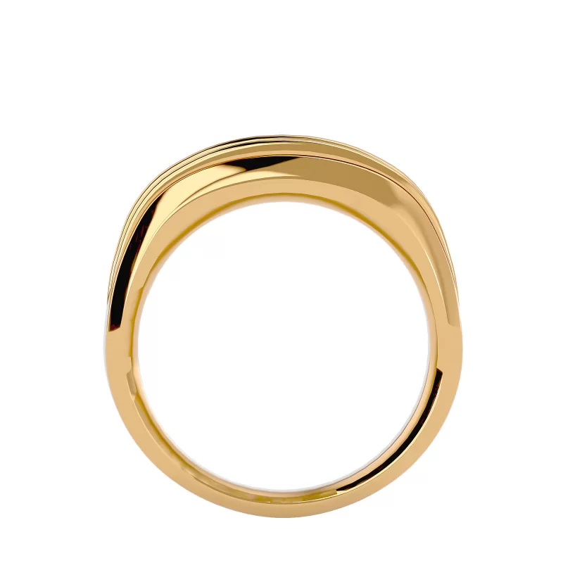 Verigheta Barbateasca Bold Classic Aur 18k Diamante Naturale - Kent