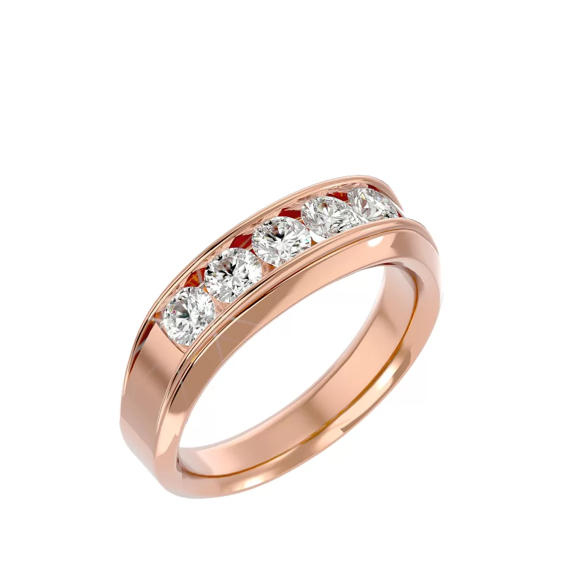 Verigheta Barbateasca Bold Classic Aur 18k Diamante Naturale - Kent