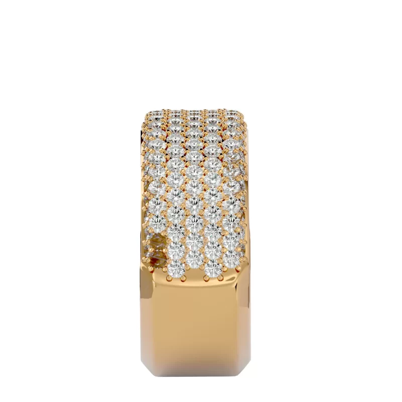 Inel Semi-Eternity Opulent Aur 18k Natural Diamonds - Marilyn Monroe
