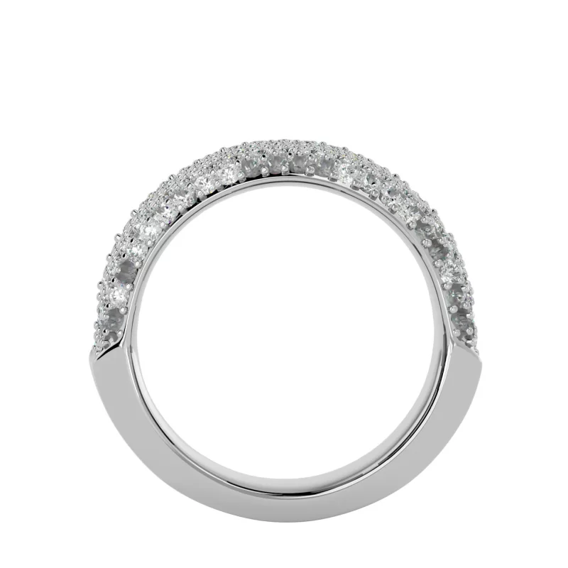 Inel Semi-Eternity Opulent Aur 18k Natural Diamonds - Marilyn Monroe