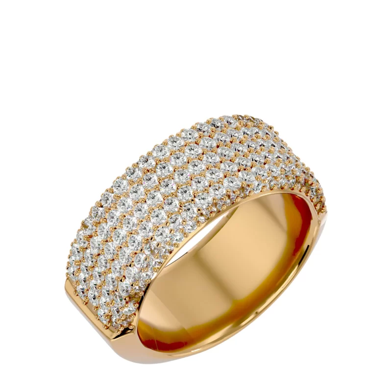 Inel Semi-Eternity Opulent Aur 18k Natural Diamonds - Marilyn Monroe