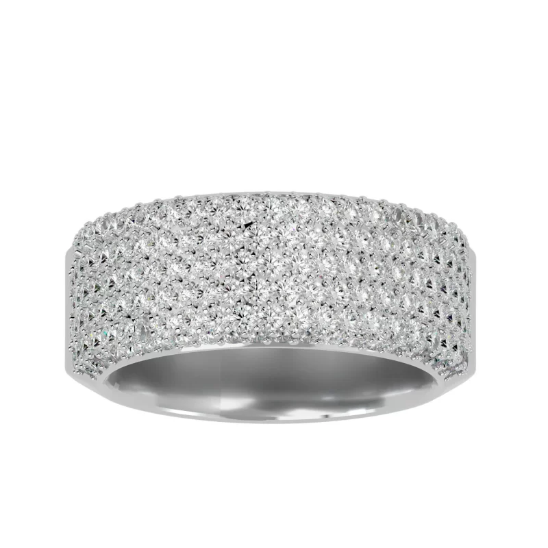 Inel Semi-Eternity Opulent Aur 18k Natural Diamonds - Marilyn Monroe