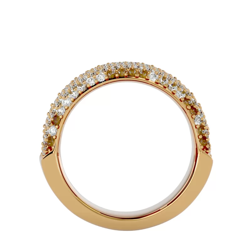 Inel Semi-Eternity Opulent Aur 18k Natural Diamonds - Marilyn Monroe