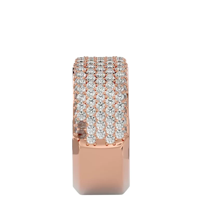 Inel Semi-Eternity Opulent Aur 18k Natural Diamonds - Marilyn Monroe