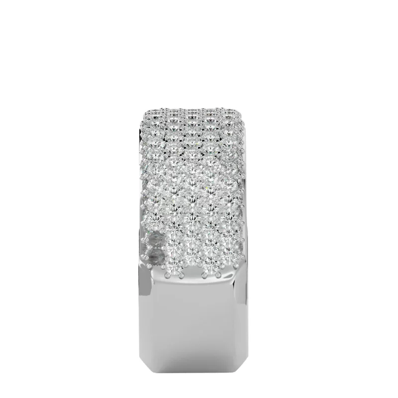 Inel Semi-Eternity Opulent Aur 18k Natural Diamonds - Marilyn Monroe