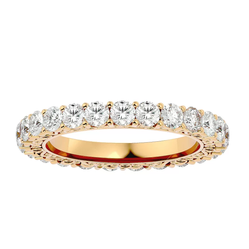 Inel Eternity Dazzling Briliant Aur 18k Pure Diamonds - Ramona