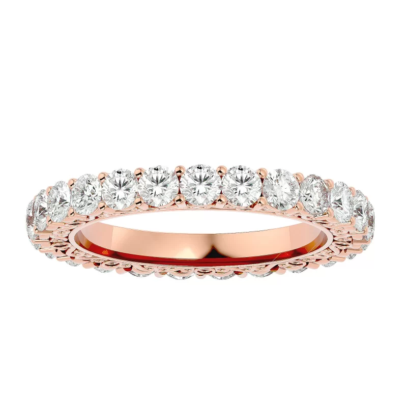 Inel Eternity Dazzling Briliant Aur 18k Pure Diamonds - Ramona