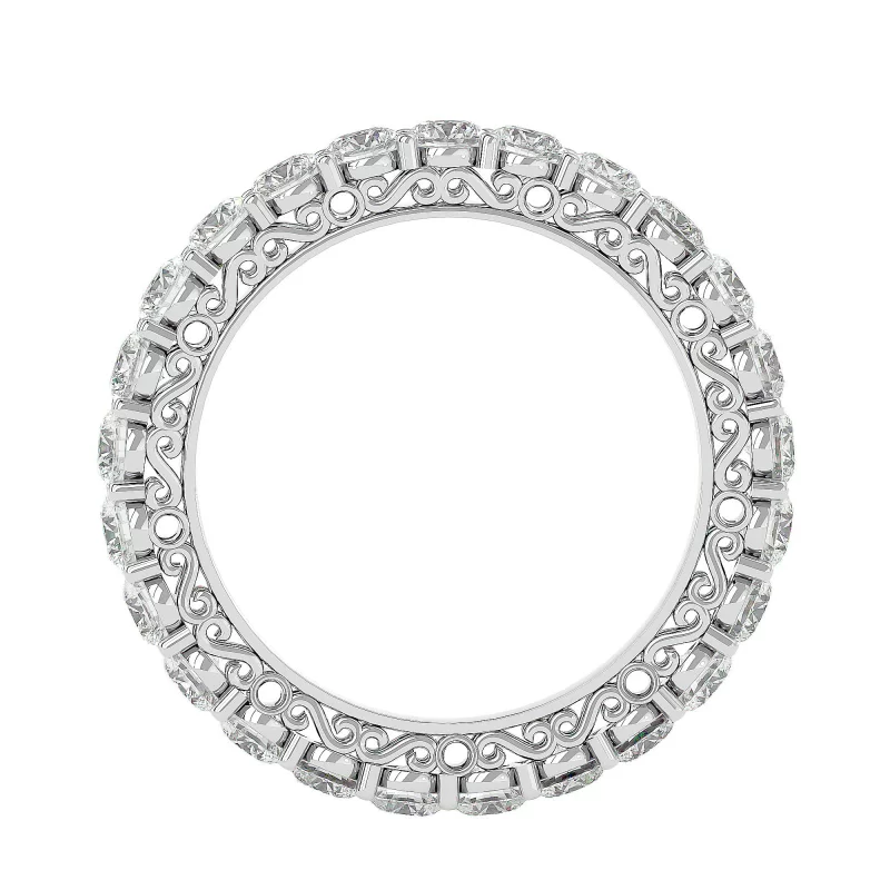 Inel Eternity Dazzling Briliant Aur 18k Pure Diamonds - Ramona