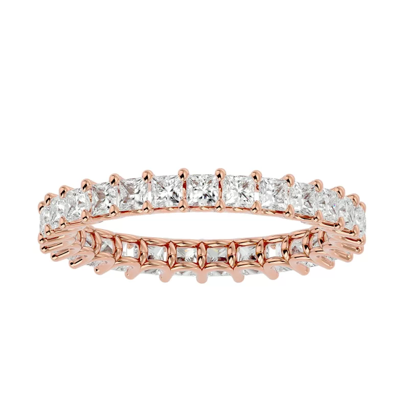 Inel Eternity Divine Princess Aur 18k Natural Diamonds - Kailani