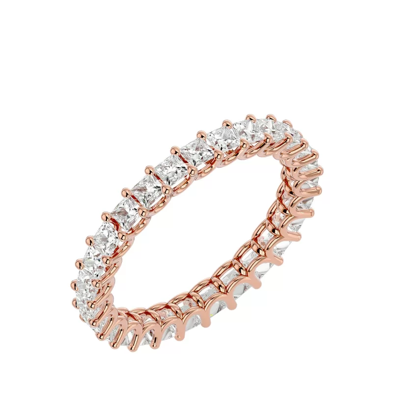 Inel Eternity Divine Princess Aur 18k Natural Diamonds - Kailani