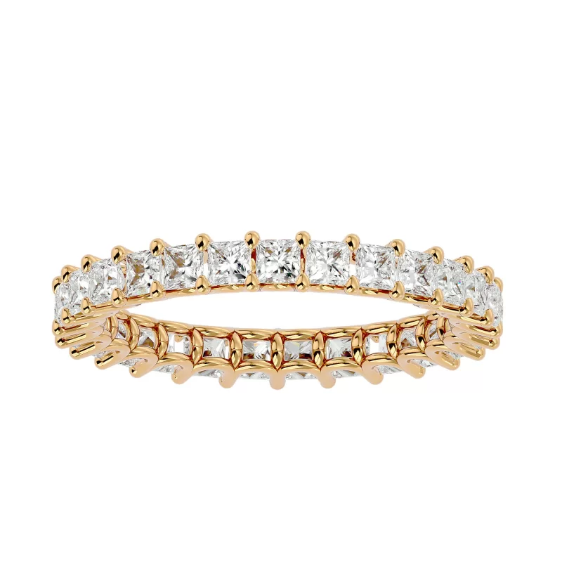 Inel Eternity Divine Princess Aur 18k Natural Diamonds - Kailani