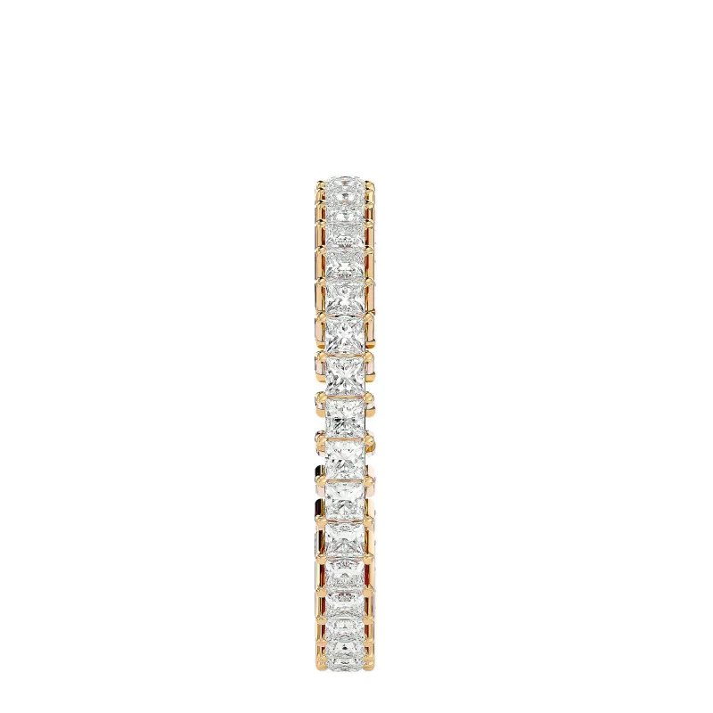Inel Eternity Gorgeous Princess Aur 18k Natural Diamonds - Arabella