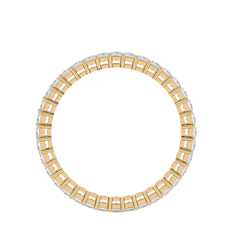 Inel Eternity Gorgeous Princess Aur 18k Natural Diamonds - Arabella
