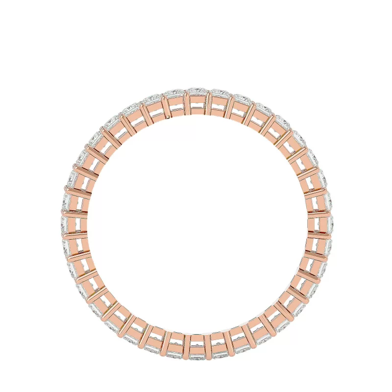 Inel Eternity Gorgeous Princess Aur 18k Natural Diamonds - Arabella