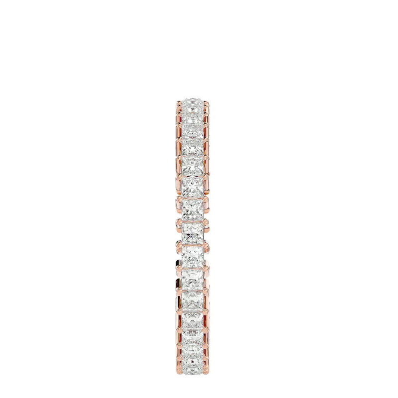 Inel Eternity Gorgeous Princess Aur 18k Natural Diamonds - Arabella