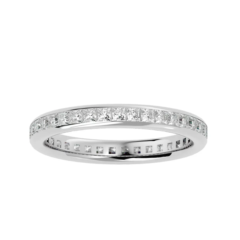 Inel Eternity Exquisite Princess Aur 18k Natural Diamonds - Camille