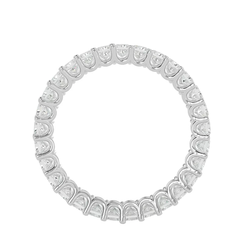 Inel Eternity Breathtaking Princess Aur 18k Real Diamonds - Delaney