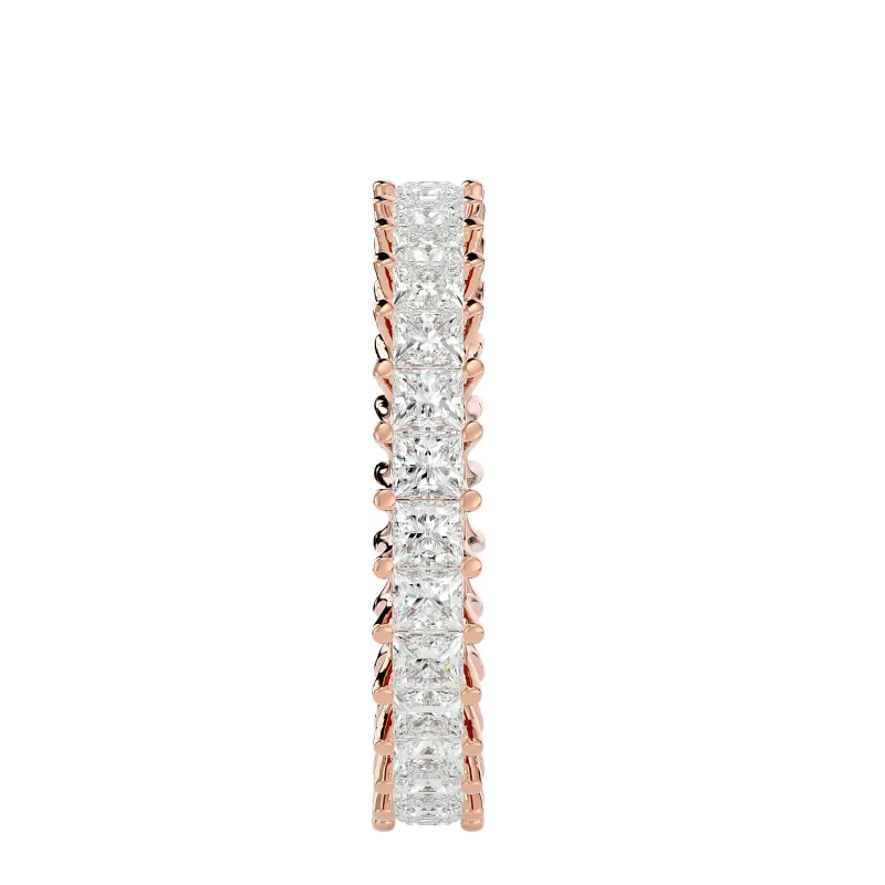 Inel Eternity Breathtaking Princess Aur 18k Real Diamonds - Delaney