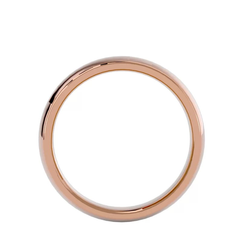 Verigheta Bright Smooth Plain Aur 18k - Prague