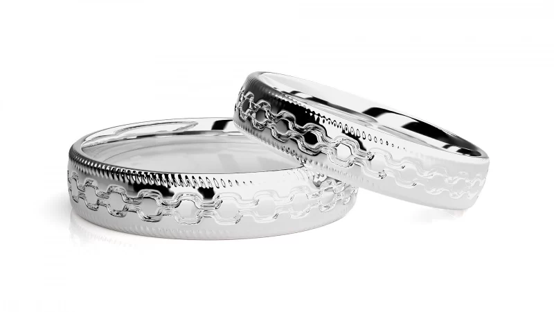 Verighete Cuplu Enchanting Shapes Aur 18k - Verona