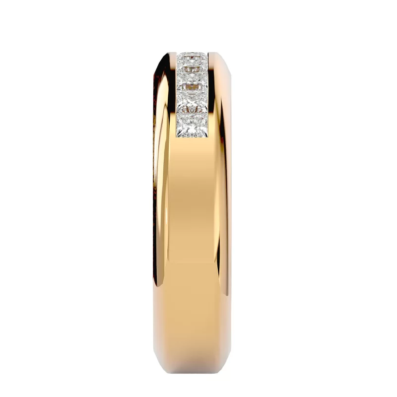 Verigheta Barbateasca Robust Aur 18k Genuine Diamonds - Menton