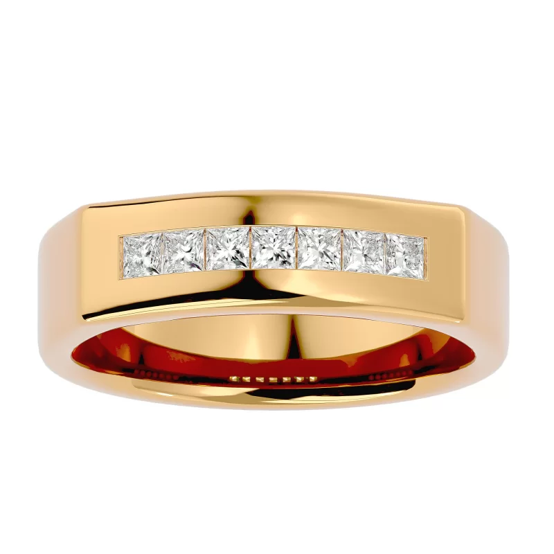 Verigheta Barbateasca Solid Aur 18k Diamante Naturale - Galway