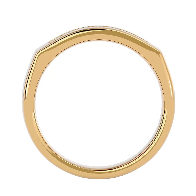 Verigheta Barbateasca Solid Aur 18k Diamante Naturale - Galway