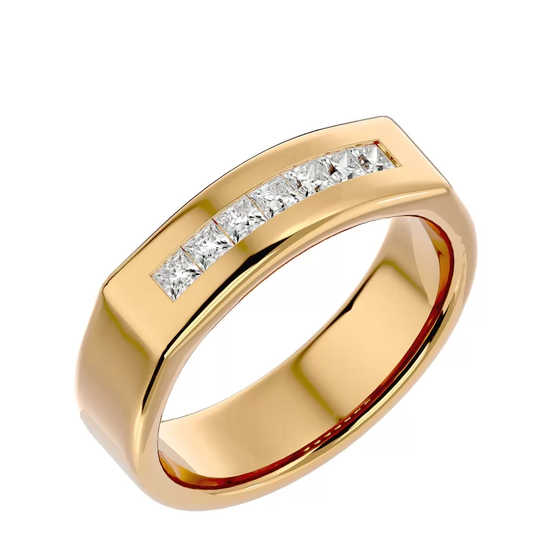 Verigheta Barbateasca Solid Aur 18k Diamante Naturale - Galway