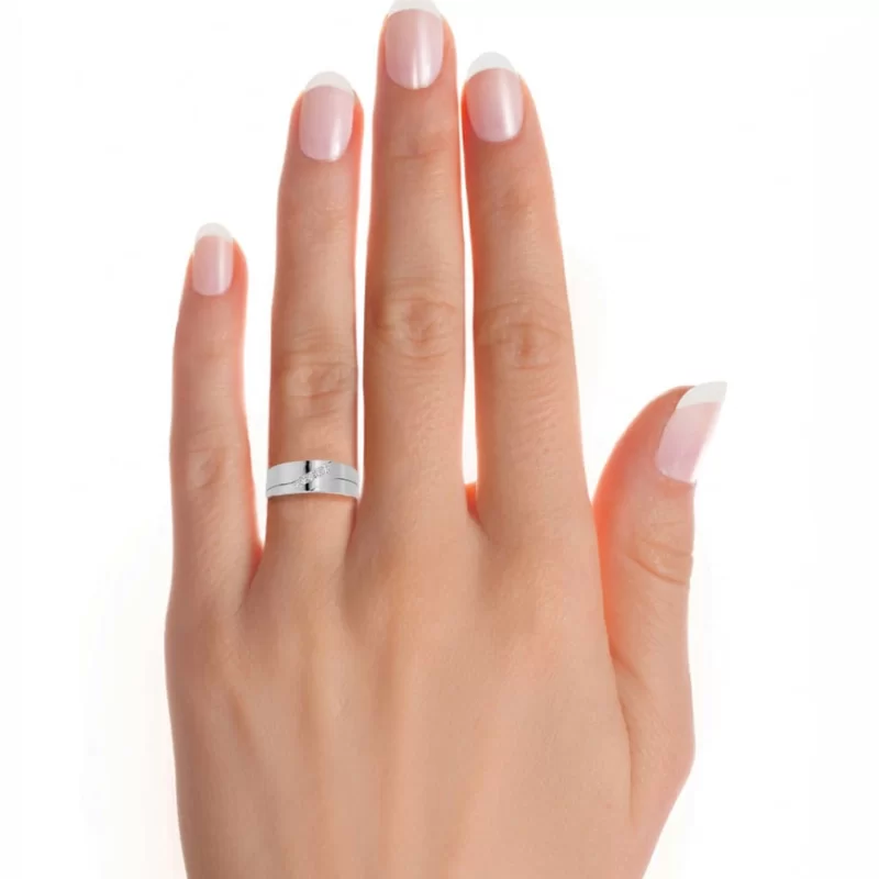 Verigheta Barbateasca Edgy Aur 18k Diamante Naturale - Malmo