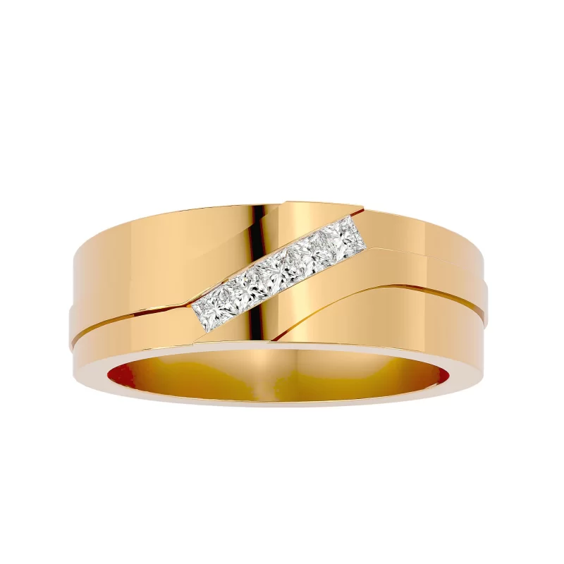 Verigheta Barbateasca Edgy Aur 18k Diamante Naturale - Malmo
