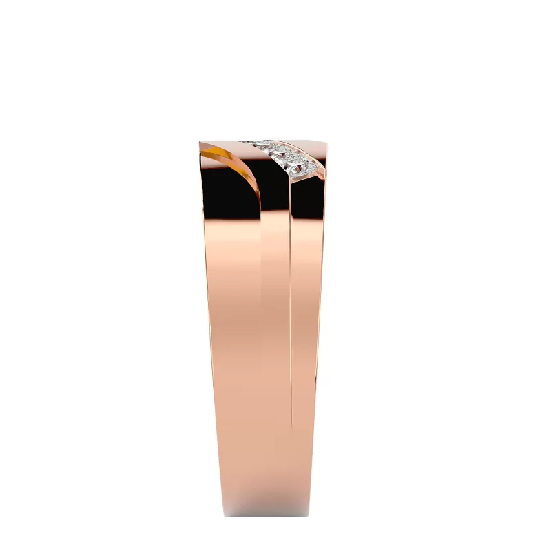 Verigheta Barbateasca Edgy Aur 18k Diamante Naturale - Malmo
