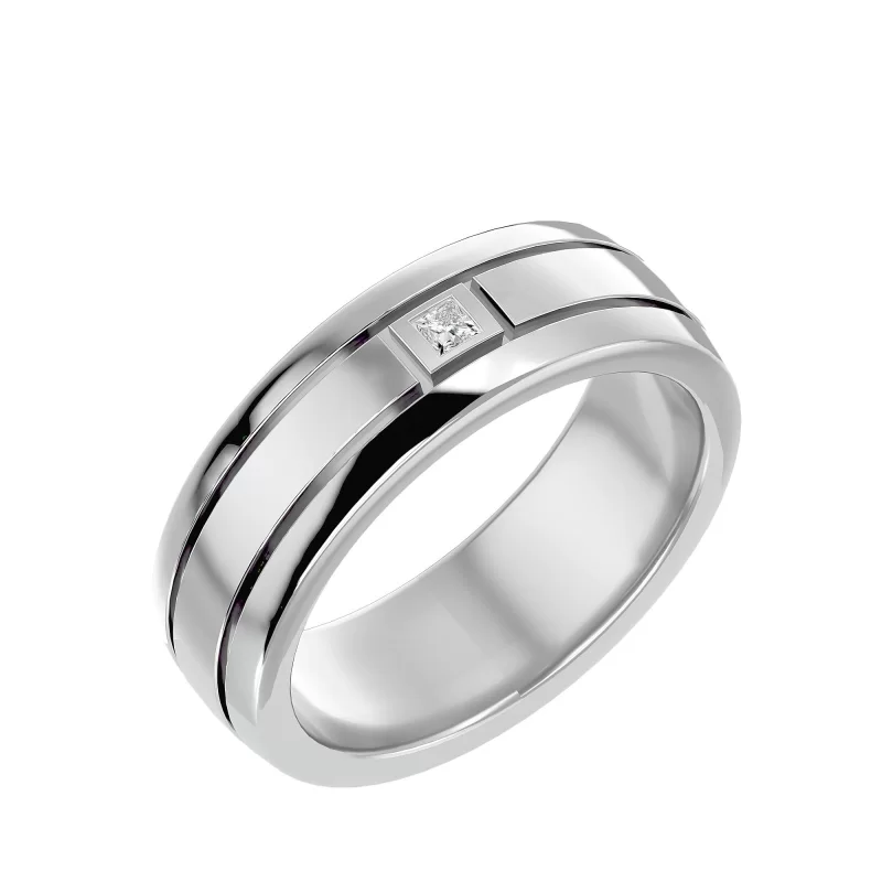Verigheta Barbateasca Structured Aur 18k Genuine Diamonds - Memphis