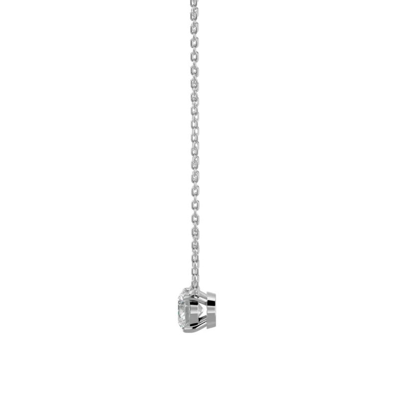 Pandantiv Aur 18k Elegant Solitaire Genuine Diamonds - Beatrice