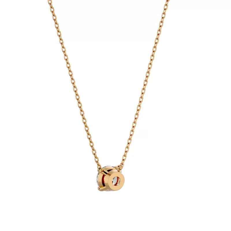 Pandantiv Aur 18k Elegant Solitaire Genuine Diamonds - Beatrice