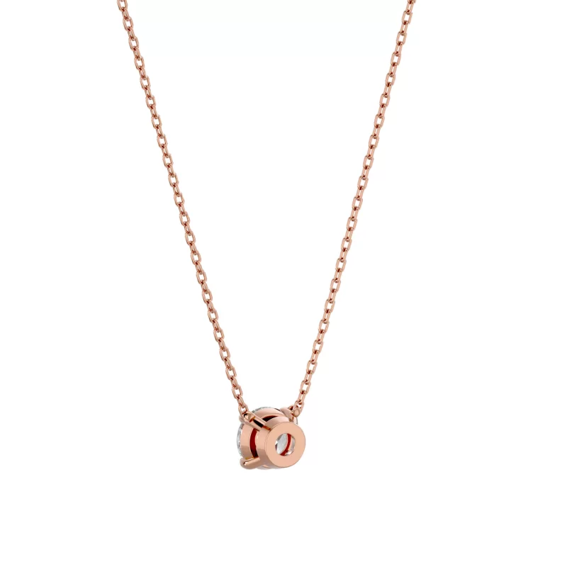 Pandantiv Aur 18k Elegant Solitaire Genuine Diamonds - Beatrice