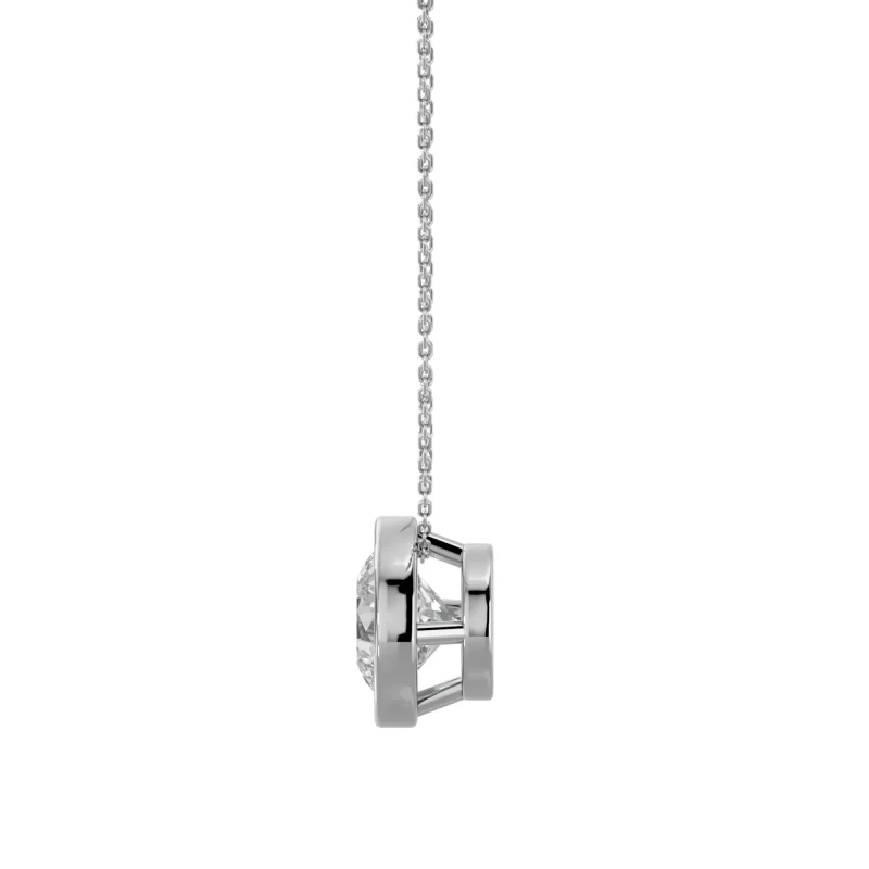 Pandantiv Aur 18k Captivating Solitaire Genuine Diamonds - Vanessa