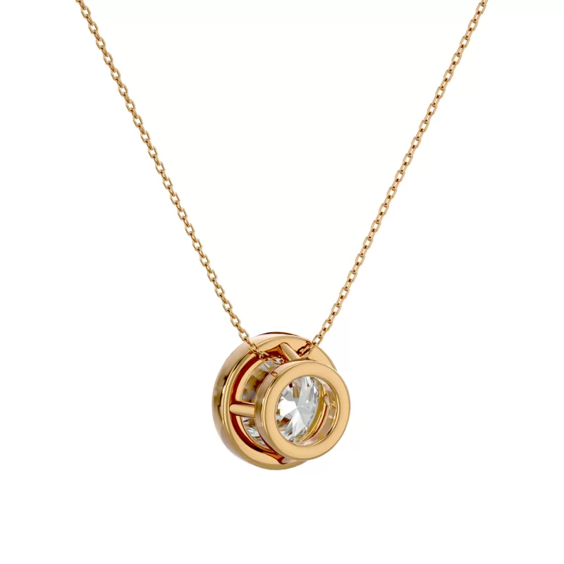 Pandantiv Aur 18k Captivating Solitaire Genuine Diamonds - Vanessa
