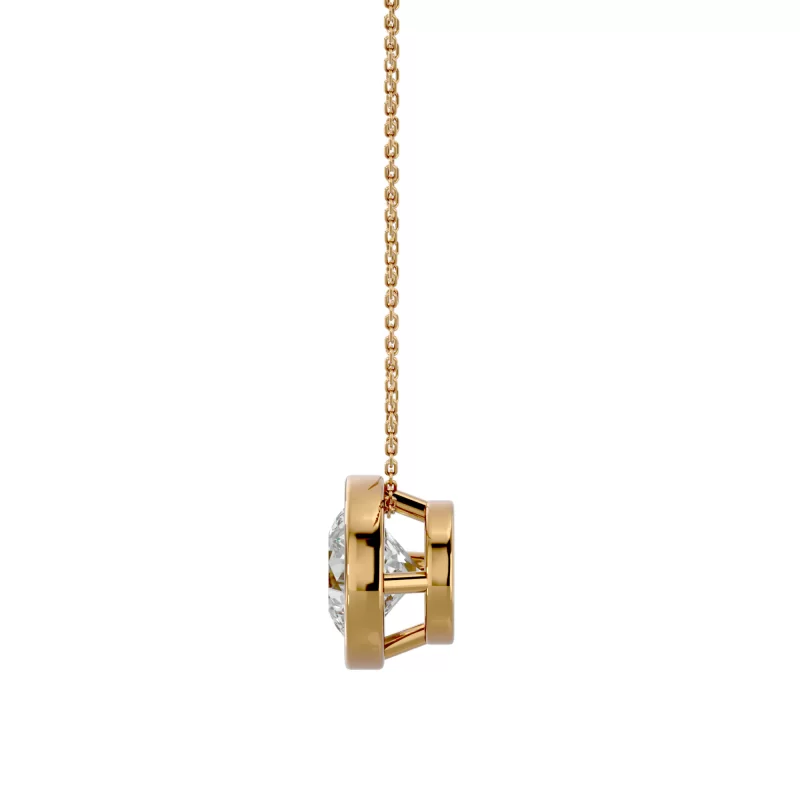 Pandantiv Aur 18k Captivating Solitaire Genuine Diamonds - Vanessa