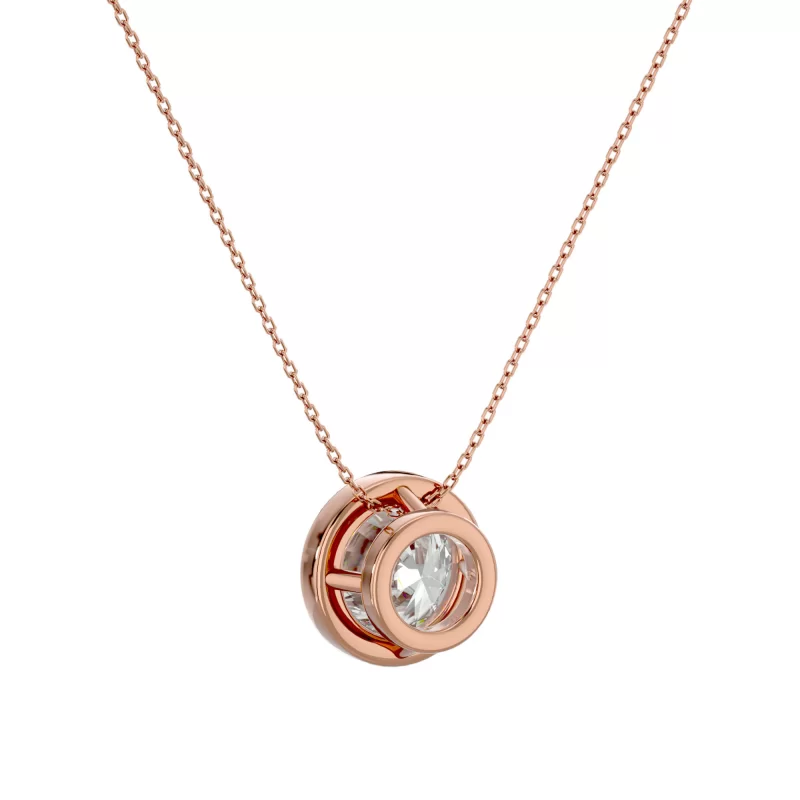 Pandantiv Aur 18k Captivating Solitaire Genuine Diamonds - Vanessa