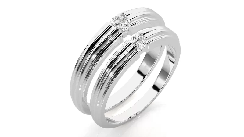 Verighete Couple Splendid Aur 18k Genuine Diamonds - Rimini