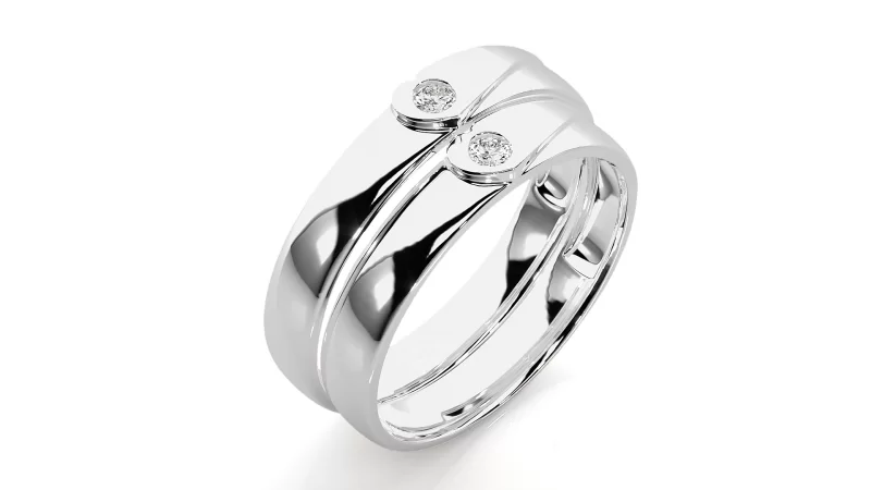 Verighete Cuplu Precious Love Aur 18k Pure Diamonds - Valleta