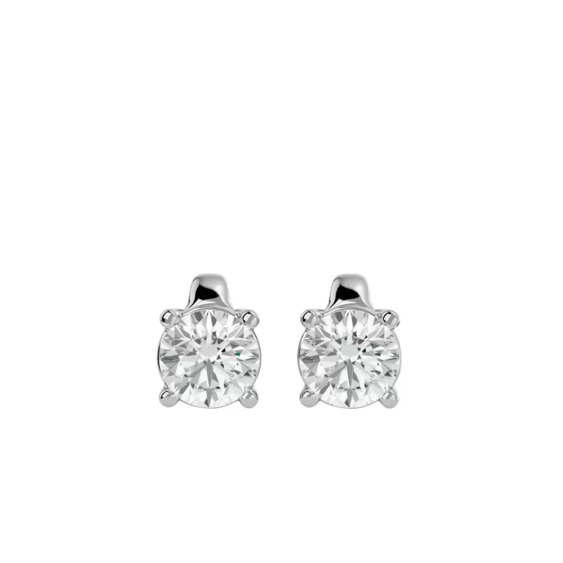 Cercei Aur Classic Stud Aur 18k Real Diamonds - Ariana