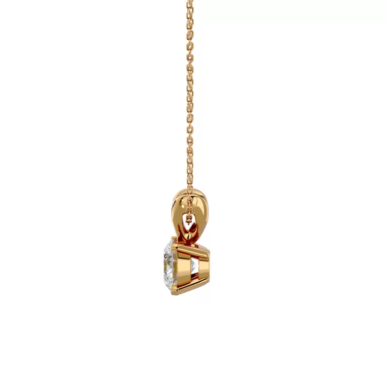 Pandantiv Aur 18k Outstanding Solitaire Diamante Naturale - Kaylee