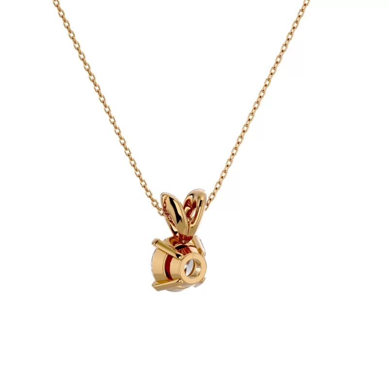 Pandantiv Aur 18k Outstanding Solitaire Diamante Naturale - Kaylee
