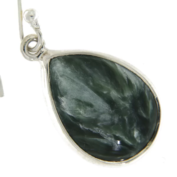 Cercei Argint 925 Serafinit Natural - Aripi Angelice